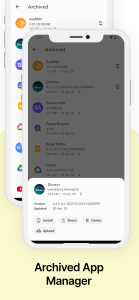اسکرین شات 5 برنامه APK Manager & Installer