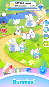 اسکرین شات 1 بازی Lucky Bunny - Evolution Game