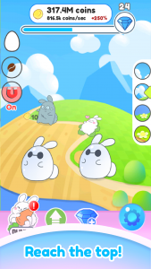 اسکرین شات 2 بازی Lucky Bunny - Evolution Game