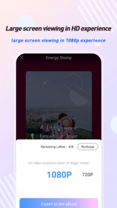اسکرین شات 3 برنامه LightMV - Video Maker