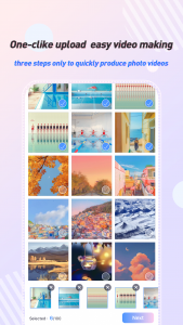 اسکرین شات 2 برنامه LightMV - Video Maker