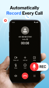 اسکرین شات 2 برنامه Call Recorder Automatic - ACR
