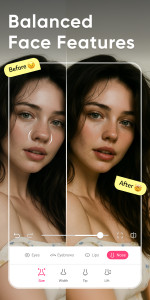 اسکرین شات 4 برنامه Beauty Editor : Photo Retouch