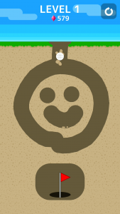 اسکرین شات 1 بازی Dig it your way! - Ballz Cave