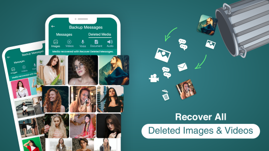 اسکرین شات 6 برنامه Recover Deleted Messages App