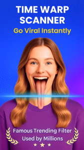 اسکرین شات 1 برنامه Time Warp Scan : Face Scanner