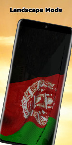 اسکرین شات 3 برنامه Afghanistan Flag Live Wall
