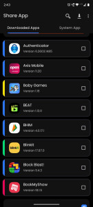 اسکرین شات 1 برنامه Share App