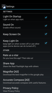 اسکرین شات 6 برنامه Real Flashlight - Super Bright