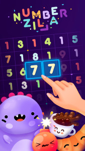 اسکرین شات 1 بازی Numberzilla: Number Match Game