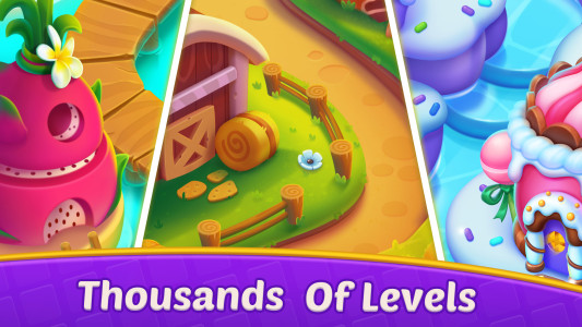 اسکرین شات 7 بازی Candy Frenzy - Match 3 Mania