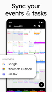 اسکرین شات 1 برنامه Business Calendar 2 Planner