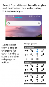 اسکرین شات 3 برنامه Everywhere Launcher - Sidebar Edge Launcher