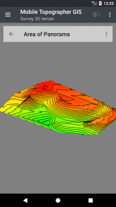اسکرین شات 5 برنامه Mobile Topographer GIS
