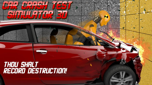اسکرین شات 1 بازی Car Crash Test Simulator 3D