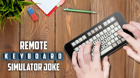 اسکرین شات 2 بازی Remote Keyboard Simulator Joke