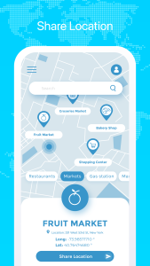 اسکرین شات 2 برنامه My Location & Travel Tools