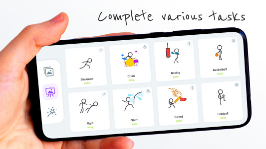 اسکرین شات 2 بازی Stickman: draw animation maker