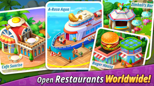 اسکرین شات 3 بازی Cooking Super Star -Tasty City