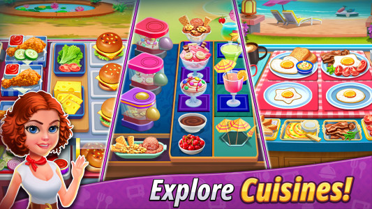 اسکرین شات 4 بازی Cooking Super Star -Tasty City