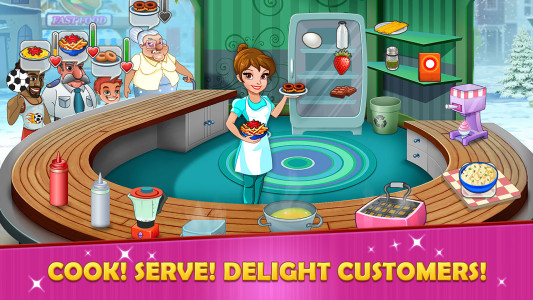 اسکرین شات 1 بازی Kitchen story: Food Fever Game