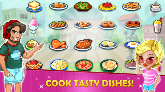 اسکرین شات 3 بازی Kitchen story: Food Fever Game