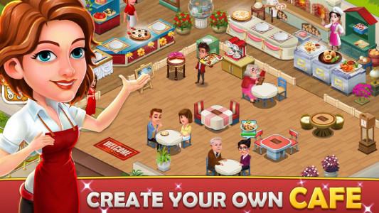 اسکرین شات 3 بازی Cafe Tycoon – Cooking & Fun