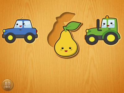 اسکرین شات 1 بازی Baby Wooden Blocks Puzzle