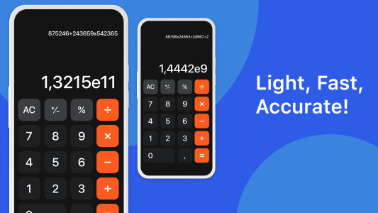 اسکرین شات 4 برنامه Calculator Simple