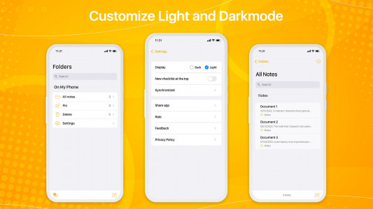 اسکرین شات 7 برنامه Notes Phone 15 - OS 17 Notes