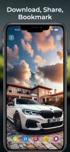 اسکرین شات 4 برنامه Wallpapers For Car BMW