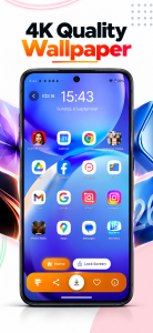 اسکرین شات 2 برنامه Wallpaper For Iphone - Wallway