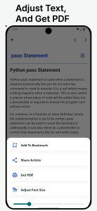 اسکرین شات 5 برنامه Learn Python Tutorials