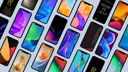 اسکرین شات 1 برنامه Wallpapers For Realme HD - 4K