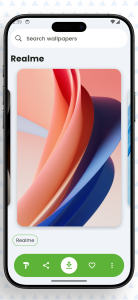 اسکرین شات 4 برنامه Wallpapers For Realme HD - 4K