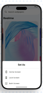 اسکرین شات 5 برنامه Wallpapers For Realme HD - 4K
