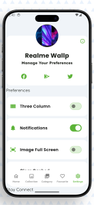 اسکرین شات 8 برنامه Wallpapers For Realme HD - 4K