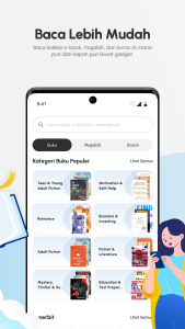 اسکرین شات 3 برنامه Gramedia Digital: eBook