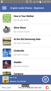 اسکرین شات 4 برنامه Easy English Audiobooks - Lear
