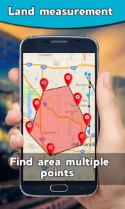 اسکرین شات 2 برنامه GPS Land Area Measurement App
