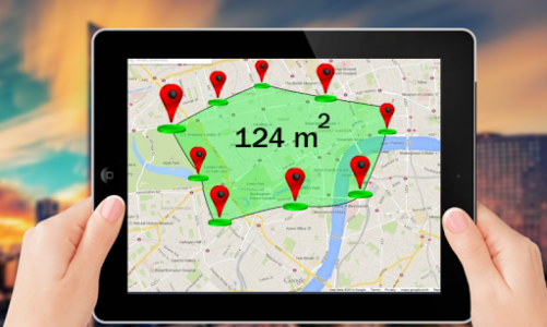 اسکرین شات 4 برنامه GPS Land Area Measurement App