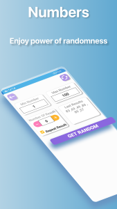 اسکرین شات 6 برنامه Random Generator