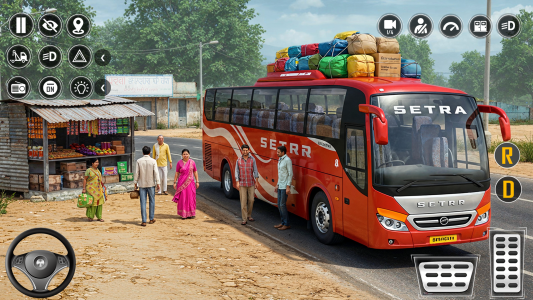 اسکرین شات 3 برنامه City Coach Bus Simulator 3D