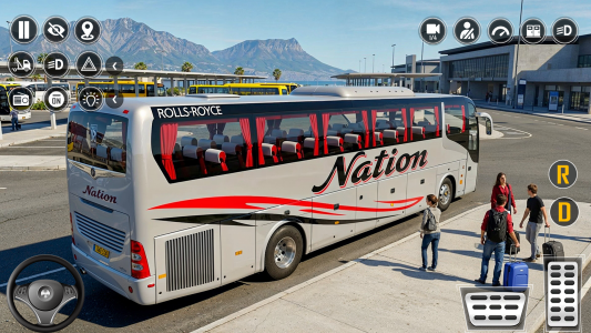 اسکرین شات 4 برنامه City Coach Bus Simulator 3D