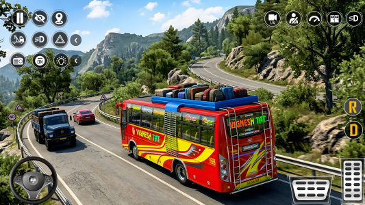 اسکرین شات 3 برنامه City Coach Bus Simulator 3D