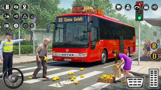 اسکرین شات 2 برنامه City Coach Bus Simulator 3D