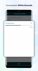 اسکرین شات 7 برنامه Video & Image Compressor App