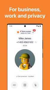 اسکرین شات 5 برنامه Phoner: Second Phone Number