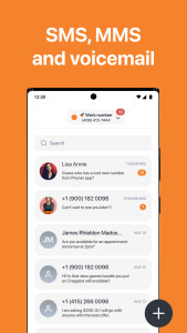 اسکرین شات 6 برنامه Phoner: Second Phone Number
