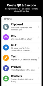 اسکرین شات 2 برنامه QR Scanner - Barcode Scanner